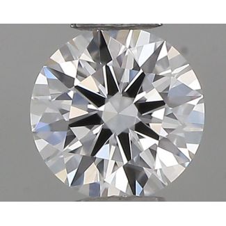 0.24 Carat Round D VVS1 EX VG GIA Natural Diamond