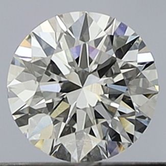 0.43 Carat Round G VVS2 EX GIA Natural Diamond