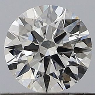 0.43 Carat Round D VVS1 EX GIA Natural Diamond