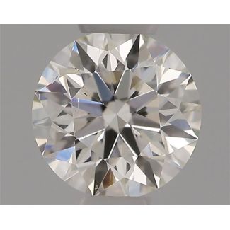 0.31 Carat Round G VS2 EX IGI Natural Diamond