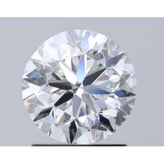 1.5 Carat Round H VS2 VG EX GIA Natural Diamond