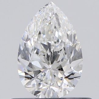 0.50 Carat Pear F SI1 - EX G GIA Natural Diamond