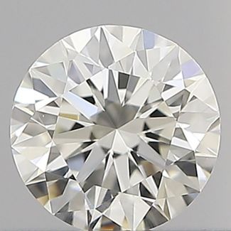 0.4 Carat Round H VVS1 EX VG IGI Natural Diamond