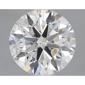 0.51 Carat Round G VS2 EX GIA Natural Diamond