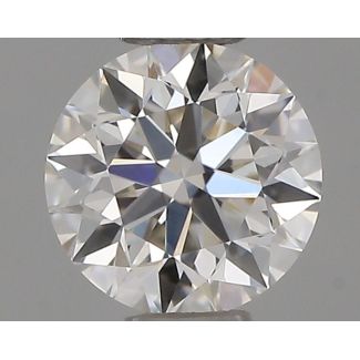 0.37 Carat Round H IF EX IGI Natural Diamond