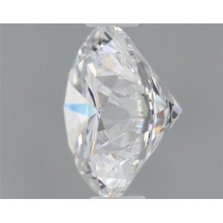 0.54 Carat Round D VS2 EX GIA Natural Diamond