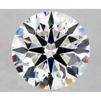 0.9 Carat Round F VVS1 EX GIA Natural Diamond