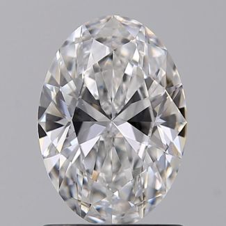 1.01 Carat Oval D VVS1 - VG EX GIA Natural Diamond