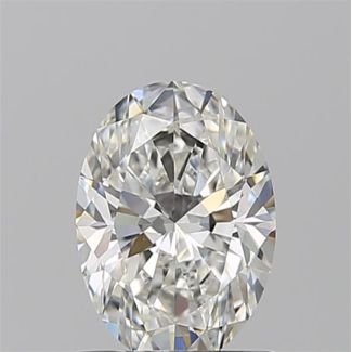 0.9 Carat Oval H VVS2 - VG GIA Natural Diamond