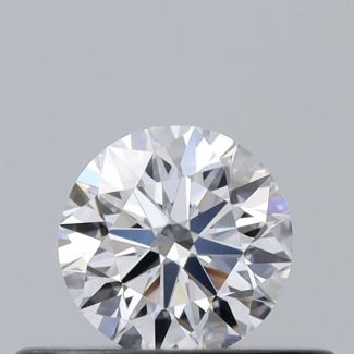 0.3 Carat Round D VVS2 EX GIA Natural Diamond