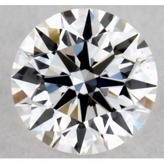 0.24 Carat Round F VS1 EX GIA Natural Diamond