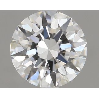 0.9 Carat Round G VVS2 EX GIA Natural Diamond