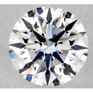 0.31 Carat Round F VVS2 EX GIA Natural Diamond