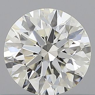 0.56 Carat Round G VVS1 EX IGI Natural Diamond