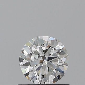 0.5 Carat Round F SI1 EX VG GIA Natural Diamond