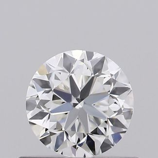 0.5 Carat Round G VVS2 GD EX VG GIA Natural Diamond