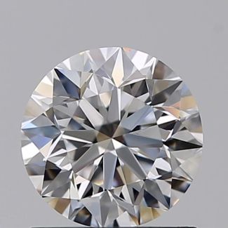 0.80 Carat Round D VVS1 VG EX GIA Natural Diamond