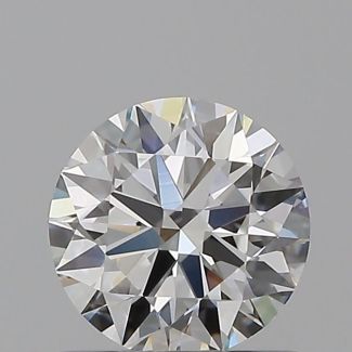 0.61 Carat Round E VVS1 EX GIA Natural Diamond