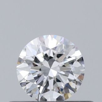 0.31 Carat Round D VVS2 EX GIA Natural Diamond