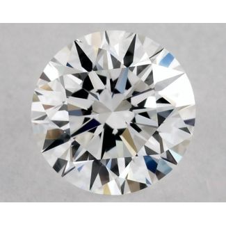 0.5 Carat Round E VVS2 EX VG GIA Natural Diamond