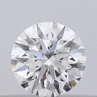 0.19 Carat Round F SI1 EX VG GIA Natural Diamond