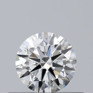 0.3 Carat Round H VVS1 EX GIA Natural Diamond