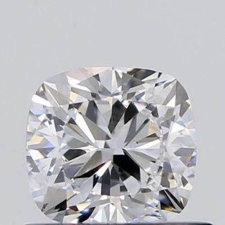 0.52 Carat Cushion Modified D SI1 - EX VG GIA Natural Diamond