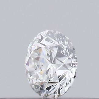 0.18 Carat Round E SI1 VG EX GIA Natural Diamond