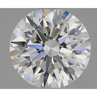 1.0 Carat Round G VVS2 EX GIA Natural Diamond