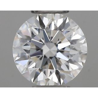 0.26 Carat Round G VVS1 EX GIA Natural Diamond