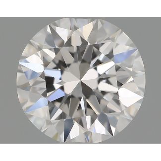 0.82 Carat Round E VVS2 EX GIA Natural Diamond