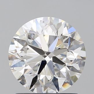 1.51 Carat Round G SI1 VG EX GIA Natural Diamond