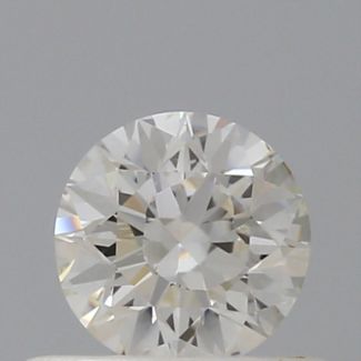 0.40 Carat Round J VVS1 EX VG GIA Natural Diamond