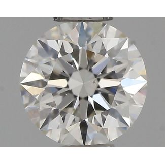 0.35 Carat Round H VS1 EX IGI Natural Diamond