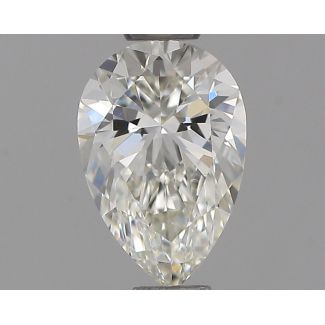 0.51 Carat Pear H VVS2 - EX IGI Natural Diamond