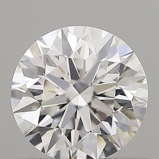 0.43 Carat Round D VVS1 EX GIA Natural Diamond