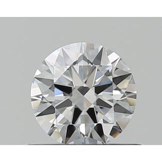 0.51 Carat Round D IF EX GIA Natural Diamond