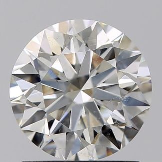 1.12 Carat Round I SI2 EX GIA Natural Diamond