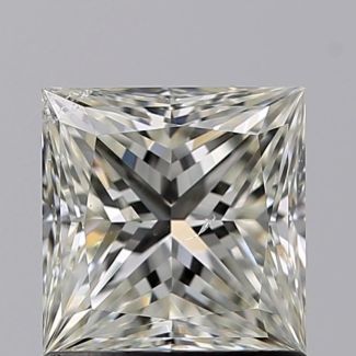 1.00 Carat Princess J SI2 - EX VG GIA Natural Diamond