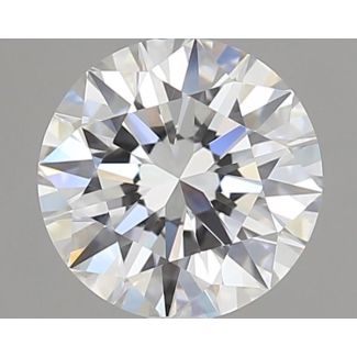 0.8 Carat Round D VVS2 EX GIA Natural Diamond