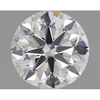 1.0 Carat Round F SI1 VG GIA Natural Diamond