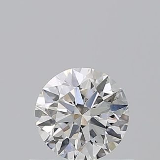 0.56 Carat Round H VS2 EX GIA Natural Diamond