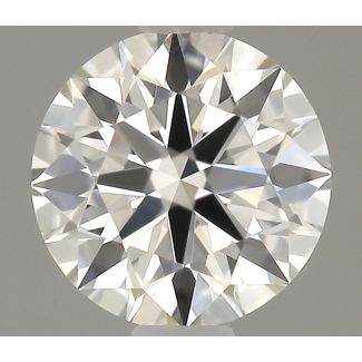 0.31 Carat Round G VVS2 EX GIA Natural Diamond