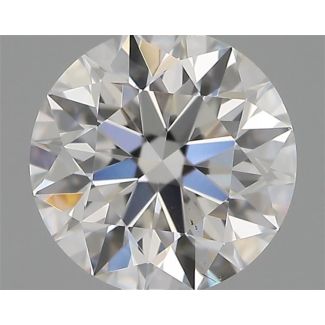 0.41 Carat Round E VS2 EX IGI Natural Diamond