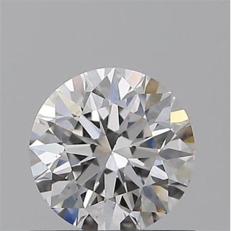 0.55 Carat Round E VS1 EX GIA Natural Diamond