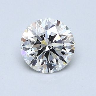 0.8 Carat Round G VVS2 EX GIA Natural Diamond