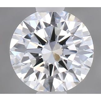 0.45 Carat Round E VVS1 EX GIA Natural Diamond