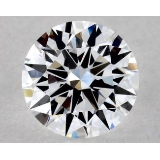 0.58 Carat Round D VS1 EX GIA Natural Diamond