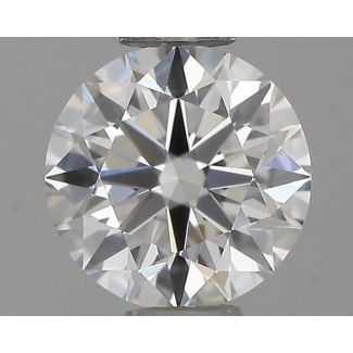 0.44 Carat Round G VVS2 EX GIA Natural Diamond