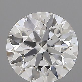 0.4 Carat Round E VVS2 EX VG GIA Natural Diamond